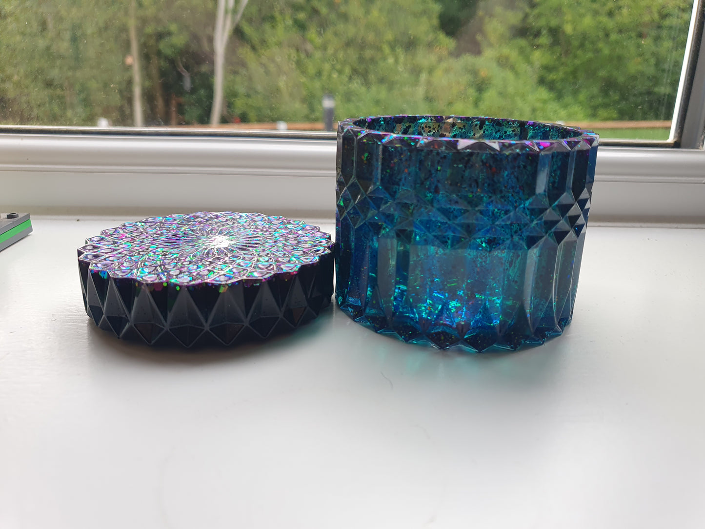 Resin Trinkett/Storage Pot