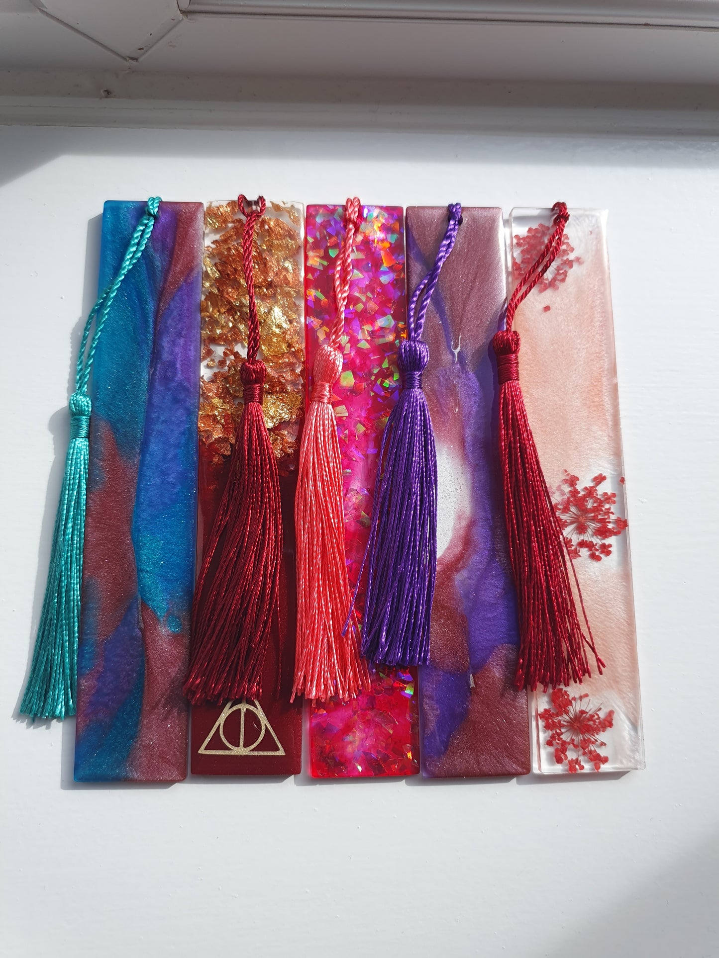 Resin Bookmark with Tassel - Custom Order